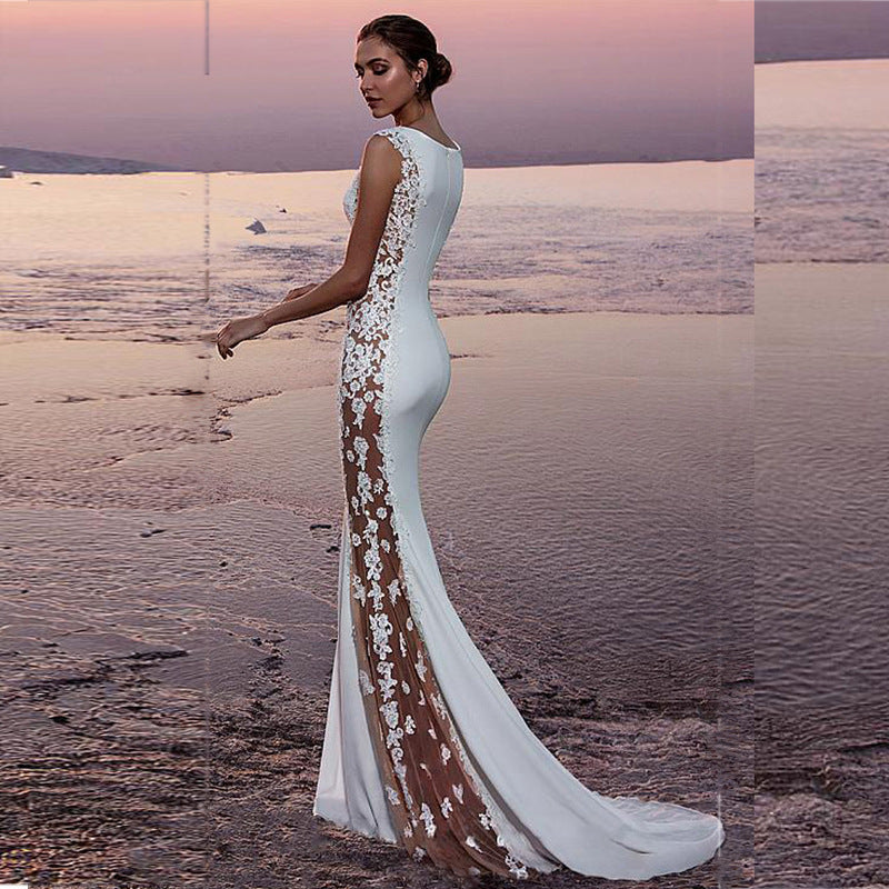 Mopping Fishtail Party Evening Dress