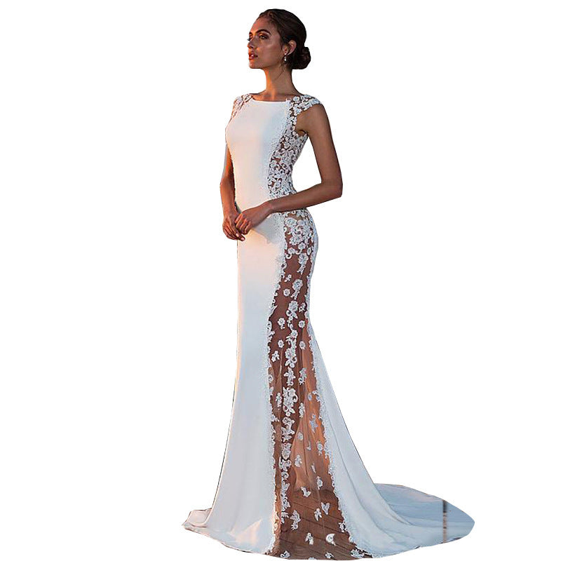 Mopping Fishtail Party Evening Dress