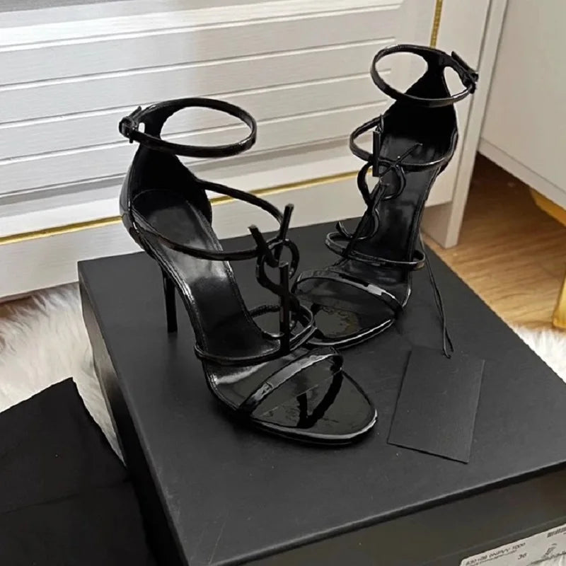 new women's shoes with high heels and stilettos with round head sexy